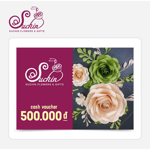 Hà Nội [Evoucher] Phiếu quà tặng Suchin 500.000 VNĐ