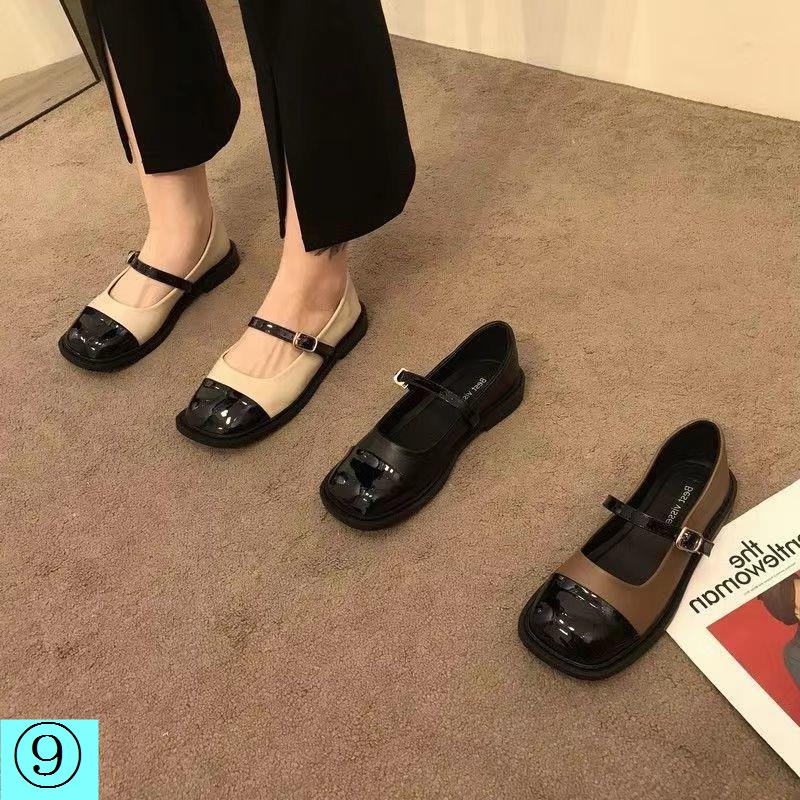 Giày Búp Bê Đế Dày Phong Cách Chanel Anh Quốc Thời Trang Mùa Hè Cho Nữ