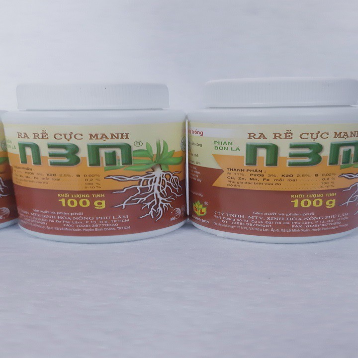 N3M lọ 100g- Siêu ra rễ