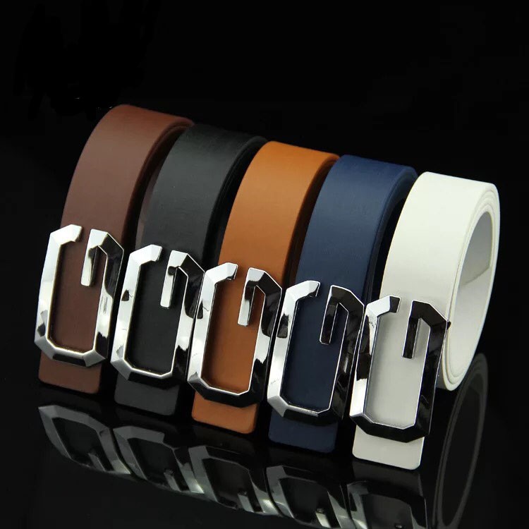 Dây Nịt Thắt Lưng Nam Đầu Kim Loại Dây Da Cao Cấp