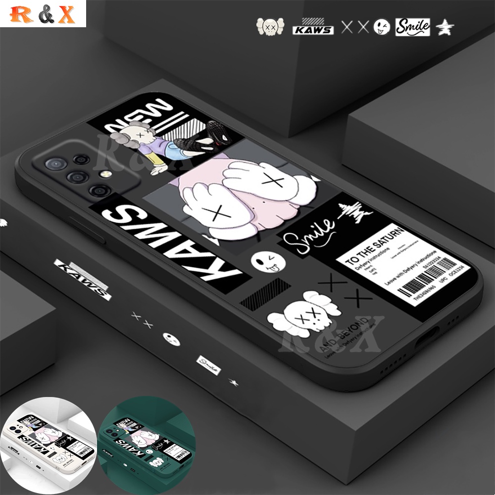 Ốp Điện Thoại TPU Hình Kaws Sesame Street Cho Samsung A13 A03 A03S A23 A22 A21S A12 A02S A11 A10 A30 A50 A52 A20S A10S A51 M11 M12 J4 Plus