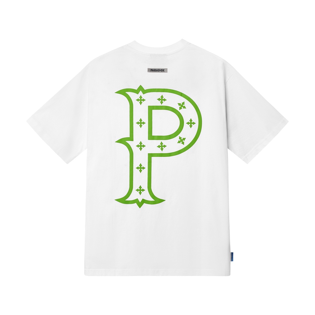 Áo thun form rộng Paradox tay lỡ - Unisex - In hình - SUPERIOR GRASSY TEE - Đen, Trắng