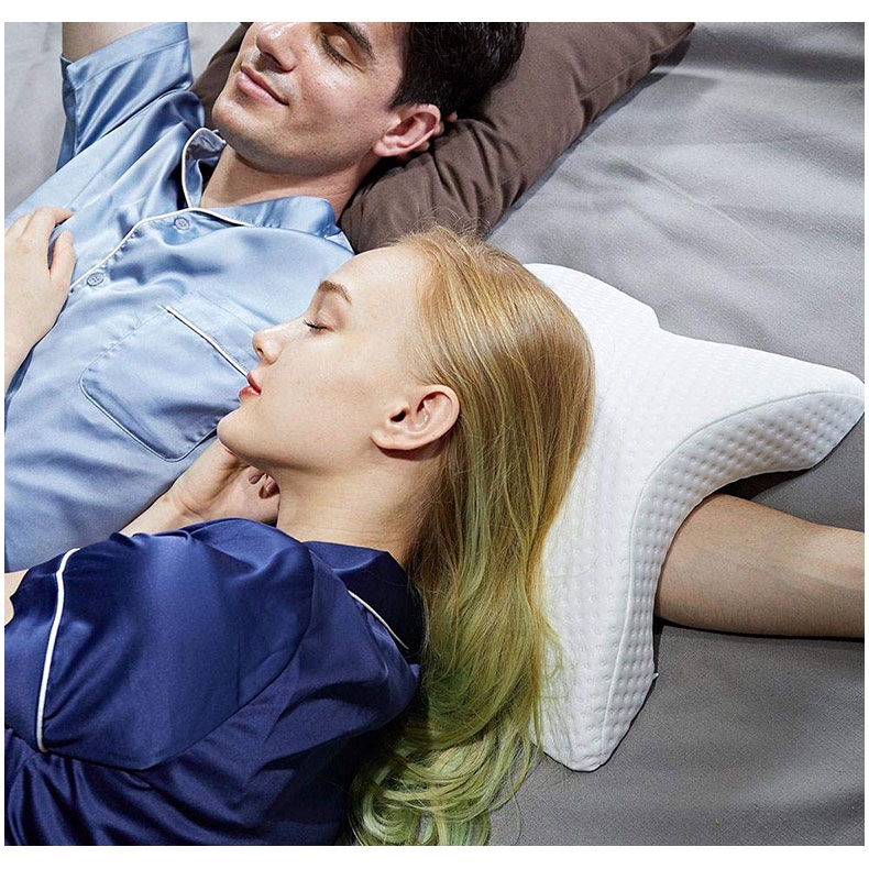 New Memory Foam Pillow Curved Slow Rebound Anti Pressure Hand Multifunction Home Couple Pillow