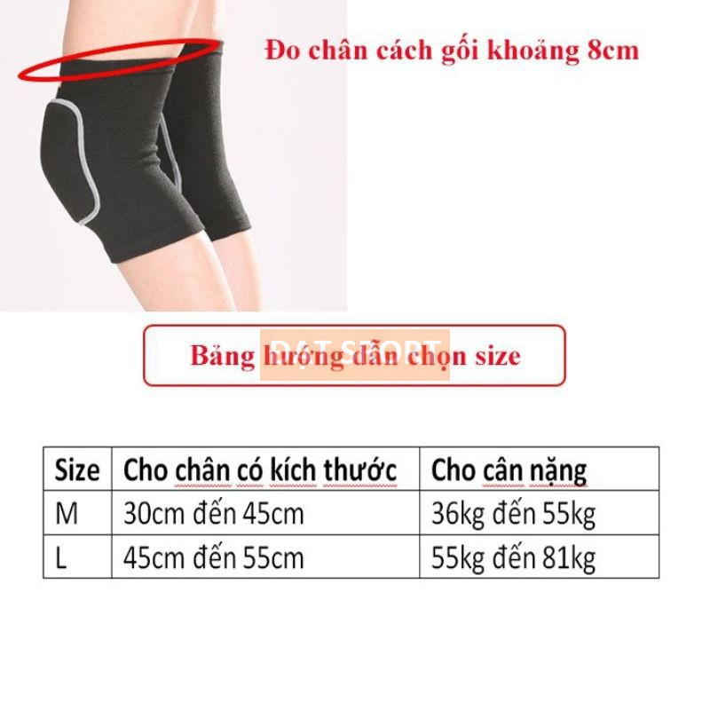 Băng Quấn Đầu Gối Aolikes 0210 ( 2 chiếc ) Có Lớp Đệm Yoga , Gym Cho Nữ