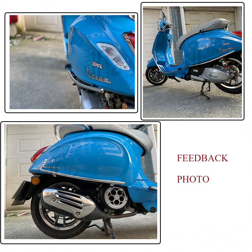 Set thah chắn bảo vệ động cơ dành cho Vespa Sprint Primavera 150 2013-2017 2018 2019 2020