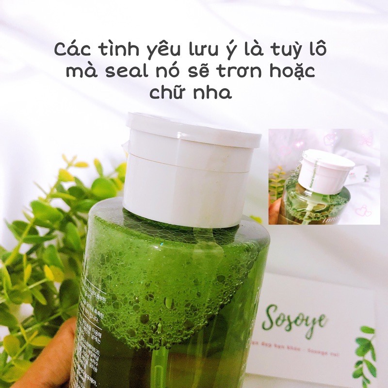[ Date 2023] Nước Tẩy Trang Trà Xanh Innisfree Green Tea Cleasing Water 300ml
