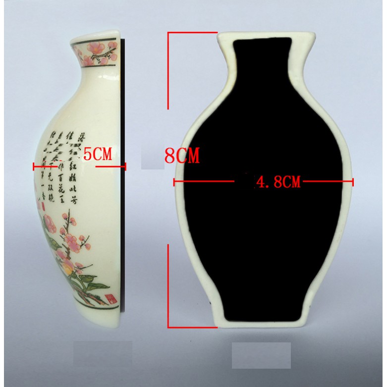Hít tủ lạnh bình hoa cổ nhiều mẫu (giao nhẫu nhiên)