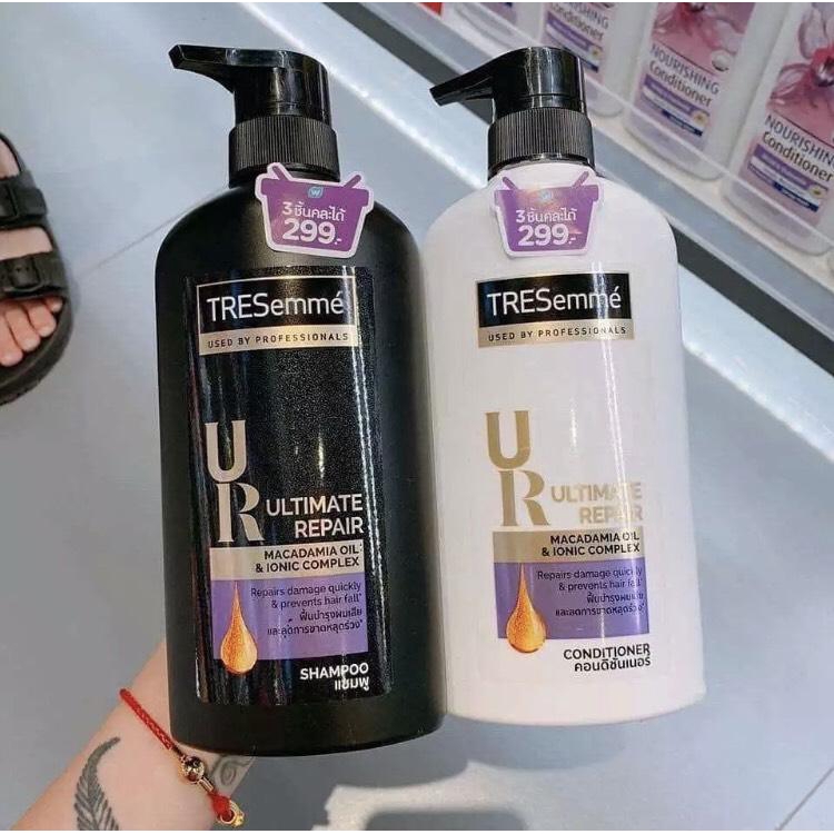 Combo 2 chai dầu gội Tresemme đen 450ml NGĂN RỤNG TÓC