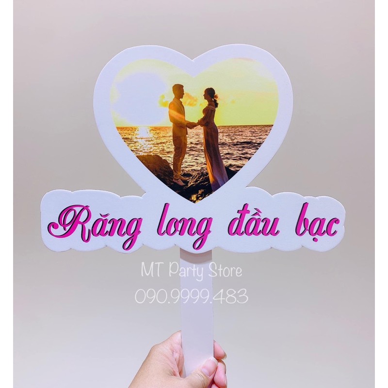 Hashtag chủ đề cưới 03 - Phụ kiện chụp ảnh cầm tay