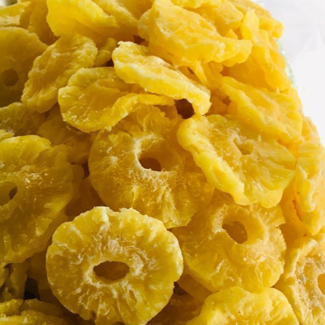 1KG MỨT DỨA TRÒN SẤY DẺO THƠM NGON