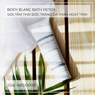 SỮA TẮM THẢI ĐỘC TRẮNG DA THAN HOẠT TÍNH