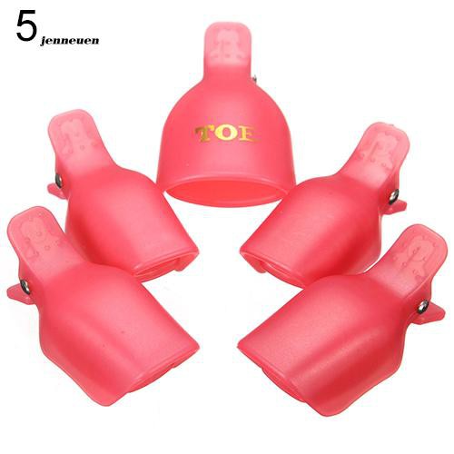 [Hàng mới về] Bộ 5 cái kẹp tẩy sơn móng chuyên dụng cao cấp