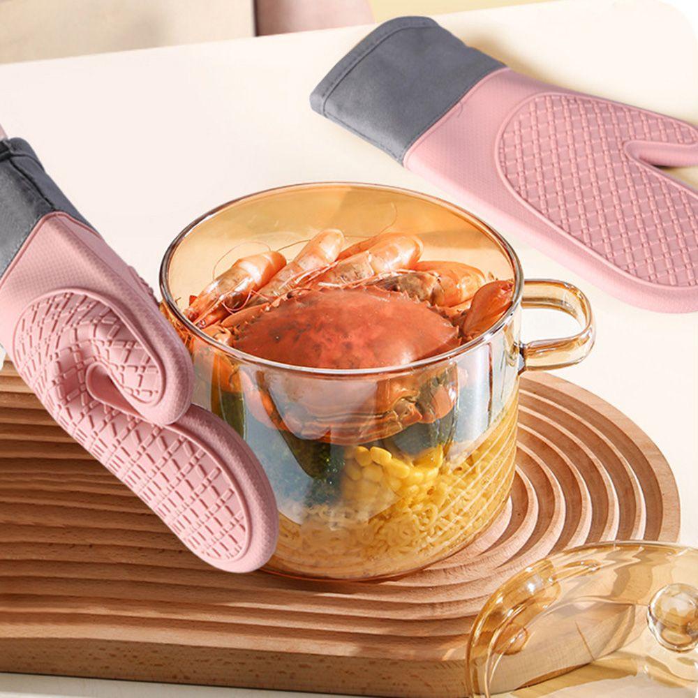 LONTIME 1 Găng Tay Cách Nhiệt Chống Trượt Dùng Trong Nhà Bếp