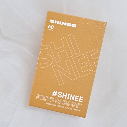 Bộ 60 Thẻ Ảnh SHINee