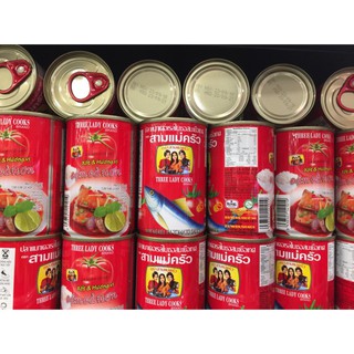 HỘP CÁ MÒI SỐT CÀ 3 CÔ THÁI LAN 155G