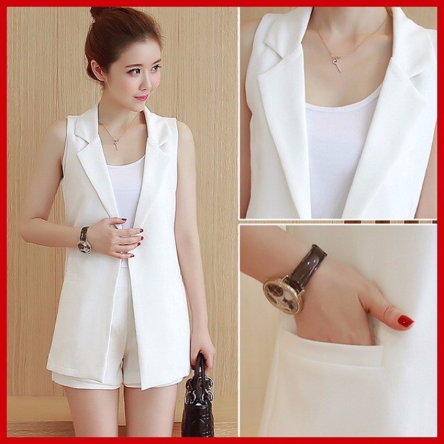 Áo vest nữ 2018