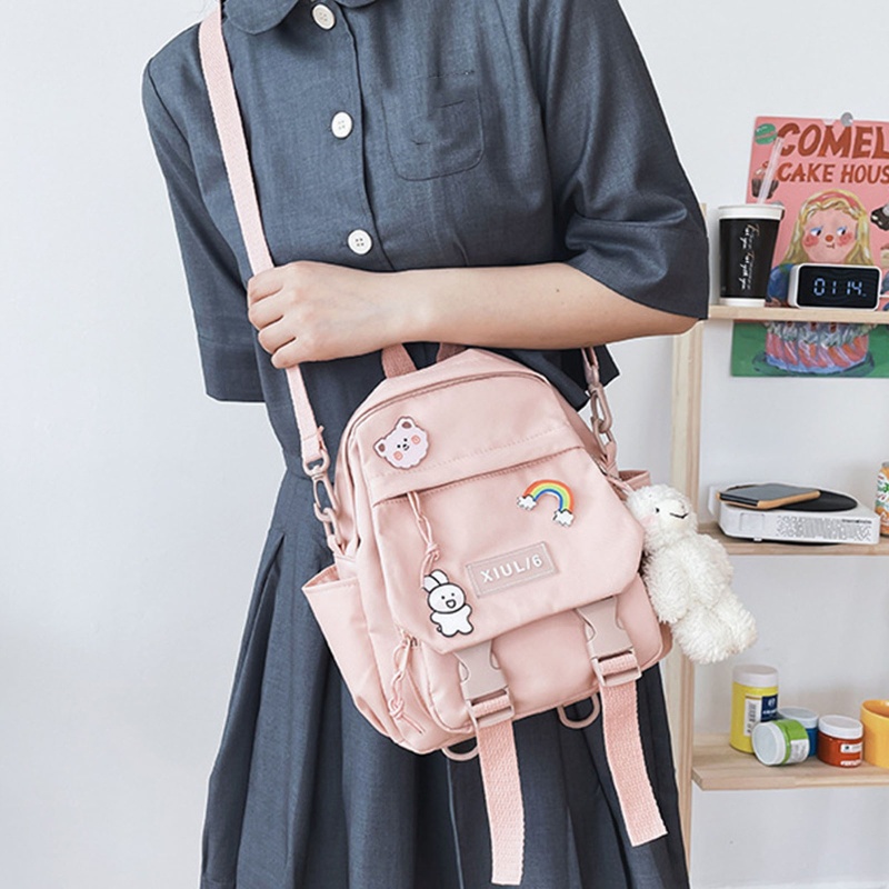 Ba Lô Nylon Thời Trang Cho Nữ