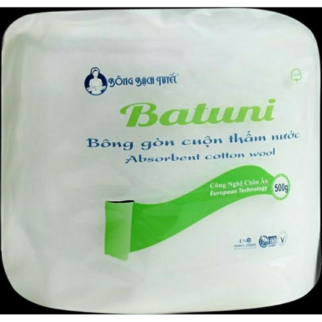Bông Batuni gói 500gr - SP của Bông Bạch Tuyết