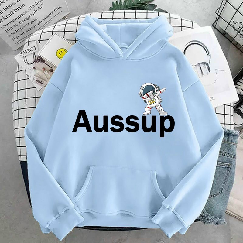 ÁO KHOÁC NỈ UNISEX PHOM NAM NỮ IN AUSSUP PHI HÀNH GIA CỰC ĐẸP NHIỀU MÀU