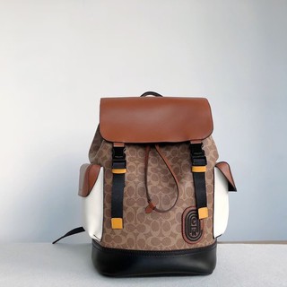 ❗️Sẵn -  BALO COACH NAM DA THẬT RIVINGTON F89080