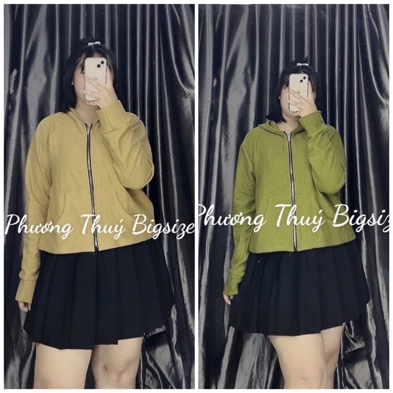Áo khoác nữ form rộng bigsize (Ảnh mẫu chụp tại shop)