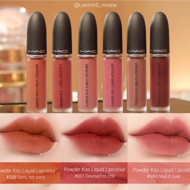 son mac powder kiss liquid lipcolour