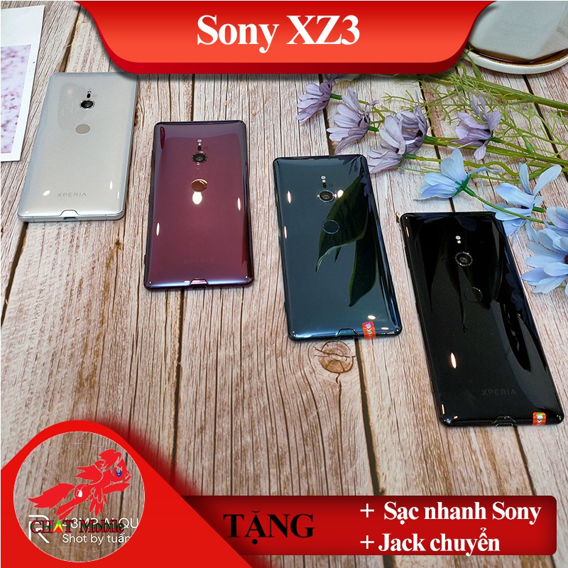 [Mã SKAMPUSHA8 giảm 8% đơn 300K] Điện Thoại Sony XZ3 Quốc Tế 2 Sim/ Xperia Xz3 Ram4G/64G,Snap 845 8 nhân- Chơi PUBG-Free