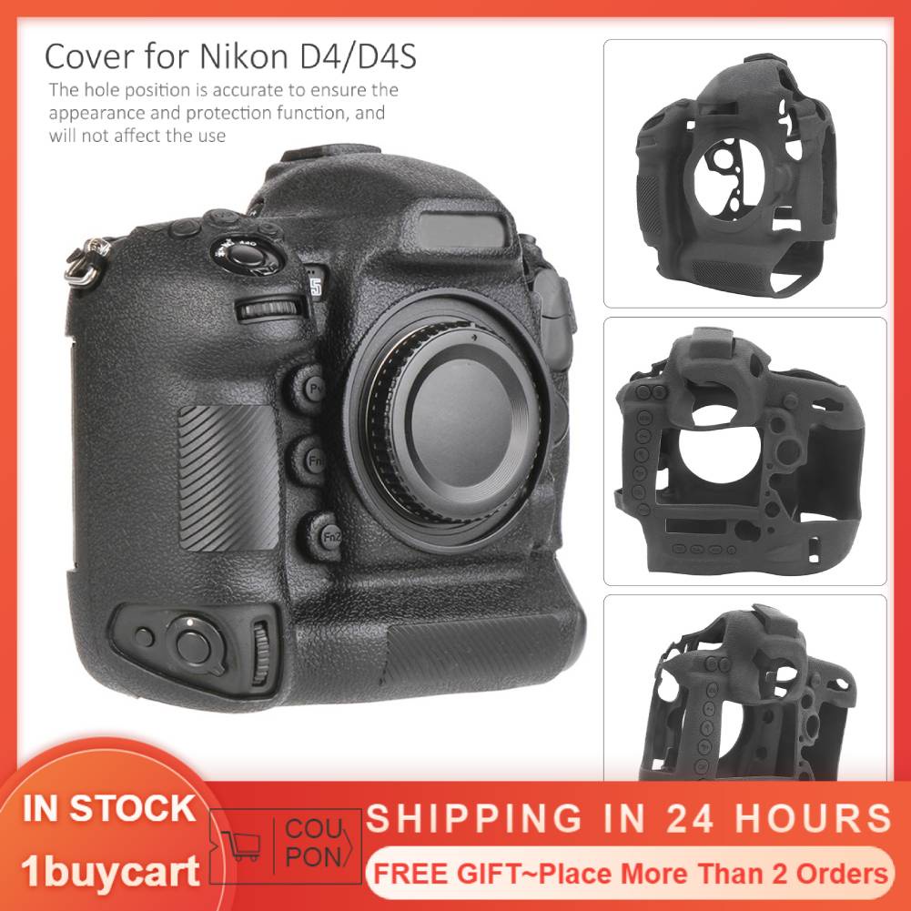 Vỏ Bọc Silicone Bảo Vệ Cho Máy Ảnh Nikon D4 / D4S 1buycart