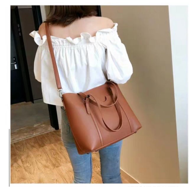 Túi xách nữ da kiểu dáng công sở size to vừa A4