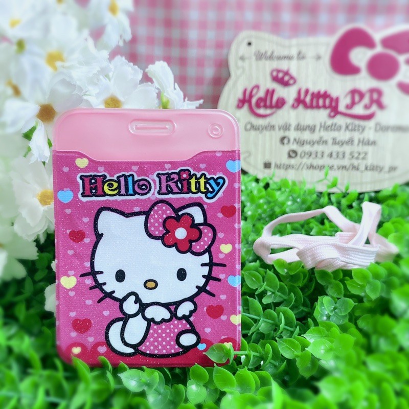 THẺ ĐEO BẢNG TÊN HELLO KITTY - DOREMON DORAEMON