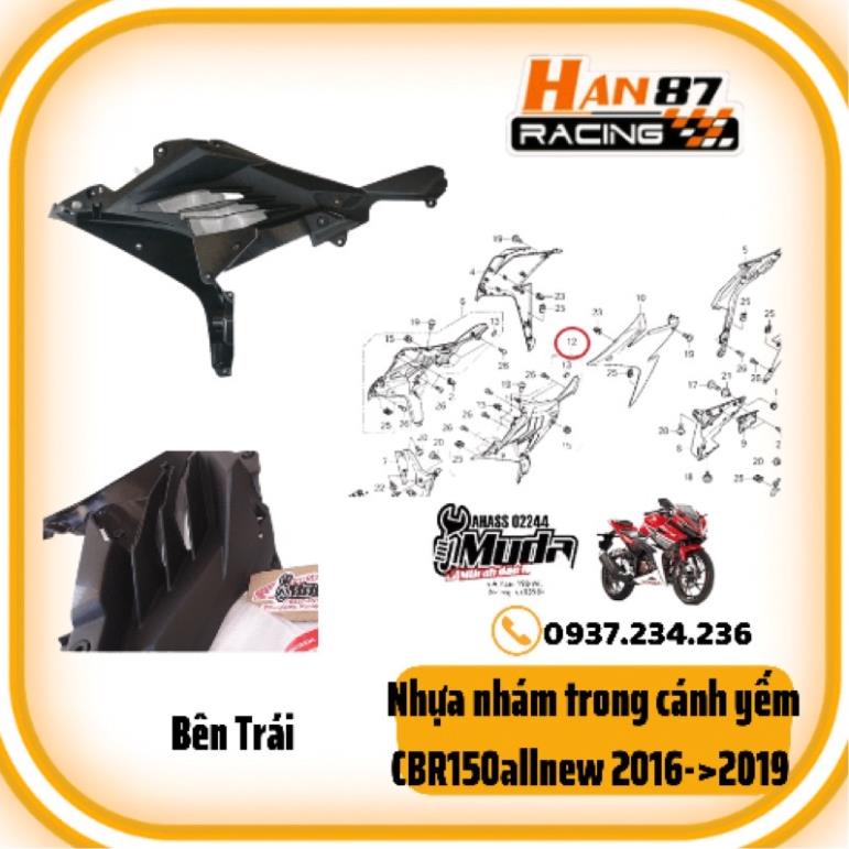 Nhựa Nhám Cánh Yếm CBR150 allnew CBR150R 2016 2019