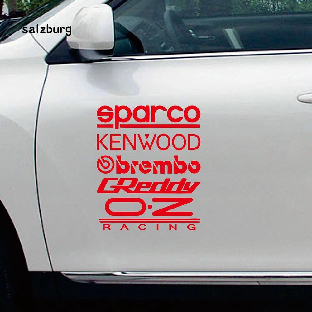 Miếng dán trang trí xe hơi hình chữ cái thời trang chống thấm nước tiện lợi | BigBuy360 - bigbuy360.vn