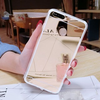 Ốp lưng tráng gương sang trọng cho huawei p20 pro honor 8c 8 lite 7a prime 2018