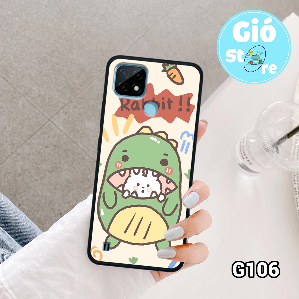 Ốp điện thoại REALME C21-C21Y-C11-C12-C15-C20 - Ốp lưng REALME in hình khủng long,dinosaur dễ thương