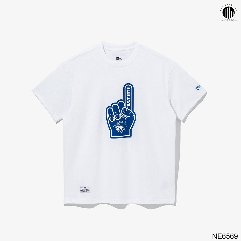 [CHÍNH HÃNG] Áo N.ew Era MLB League Number One Toronto Blue Jays T-shirt White