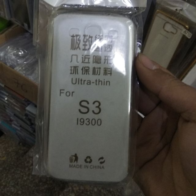 Bộ 3 ốp dẻo trong galaxy s3