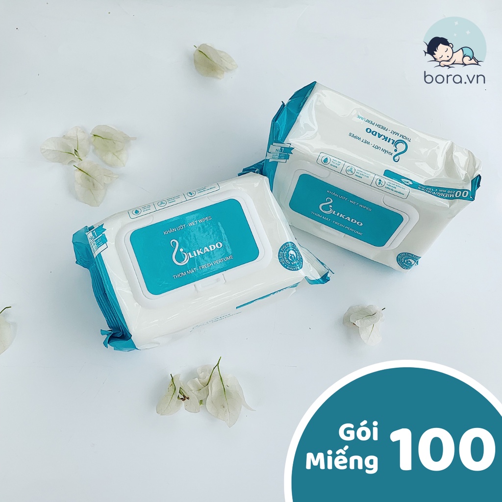 Khăn giấy ướt đa năng LIKADO an toàn cho bé