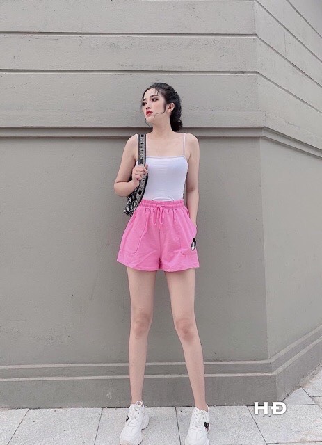 [Mã FAMAYWA giảm 10K đơn 50K] Quần đùi nữ chuột mk Freesize dưới 55kg- Carotshop | BigBuy360 - bigbuy360.vn