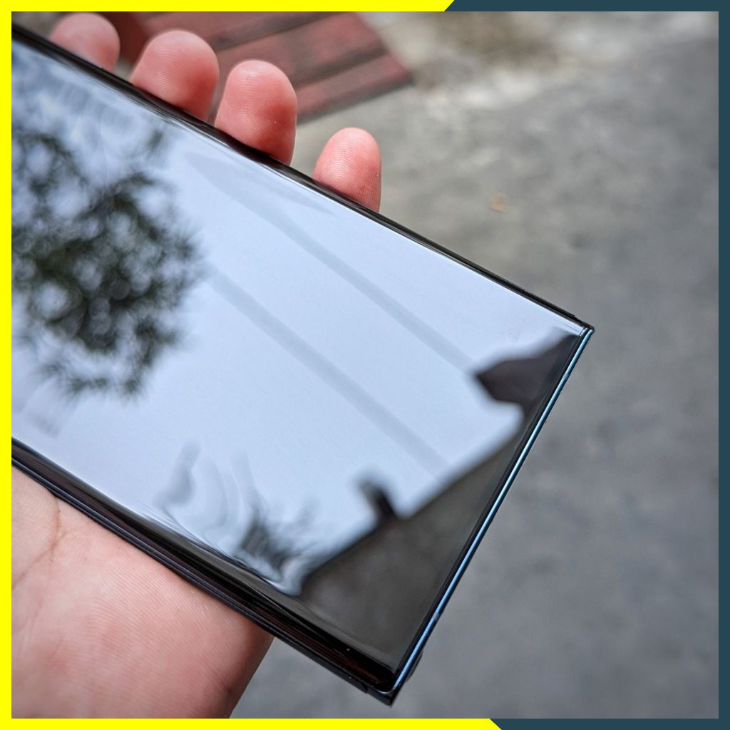 Samsung S22 Ultra 5G_Kính cường lực uv, uốn cong, vát cong 2,5d, dùng được spen, chính hãng kuzoom
