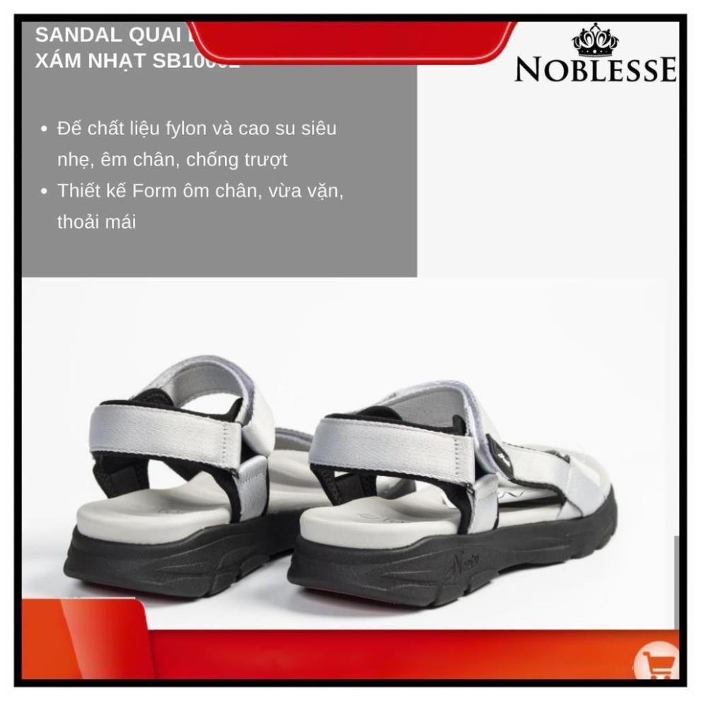 HQW GIÀY XĂNG ĐAN NAM NỮ QUAI HẬU ĐẸP VẢI DÙ MÀU XÁM NHẠT NESTY-SB10002