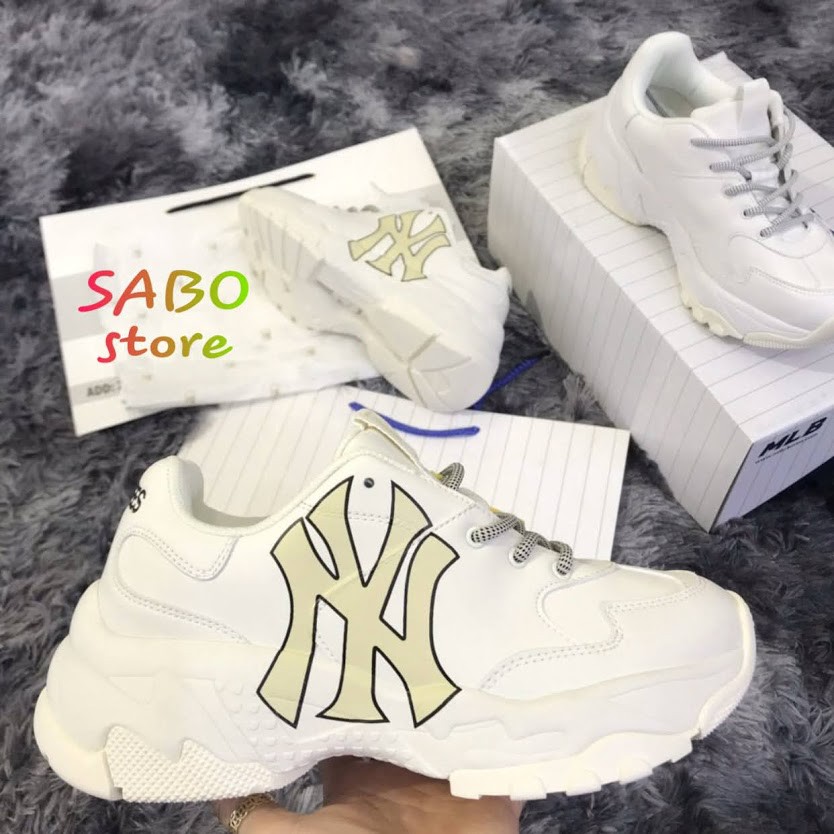 Giày thế thao 𝐌𝐋𝐁 NY chữ vàng, giày sneaker nam nữ hót trend cao cấp bản trung dễ phối đồ - hàng 11