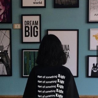 Áo Thun T-Shirt (Chụp Flash Phản Quang Nhẹ) Start of Something #YS100076
