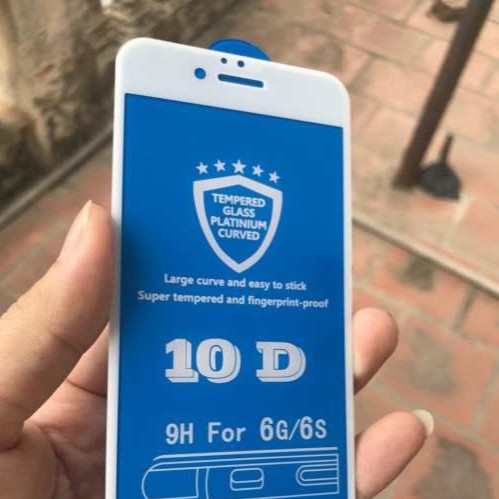 Cường lực iphone 6/ 6s full màn cao cấp kèm khăn lau