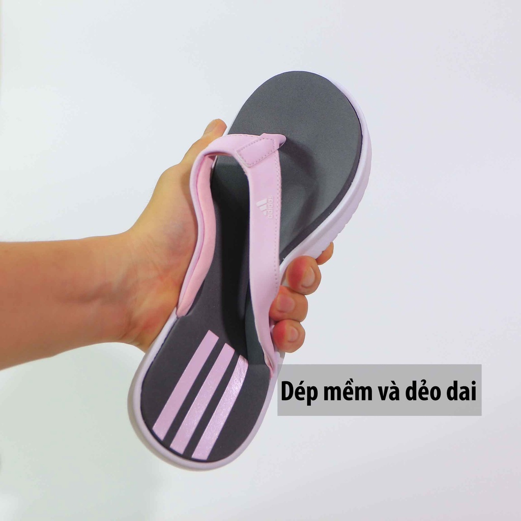 Dép kẹp adidas nữ xỏ ngón siêu thể thao FREESHIP