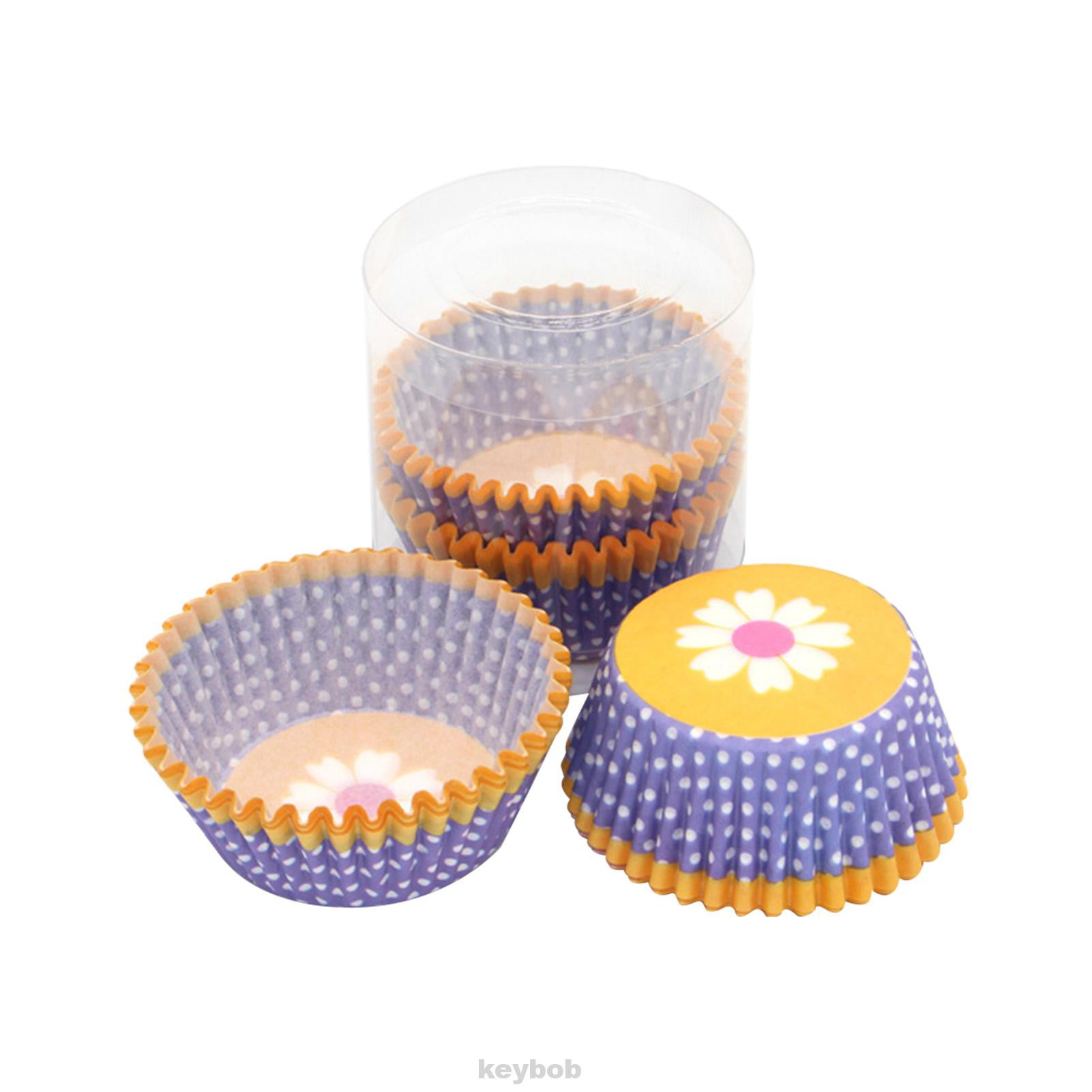 Set 100 Cốc Giấy Làm Bánh Cupcake / Bánh Cupcake / Tiệc Cưới / Sinh Nhật Diy