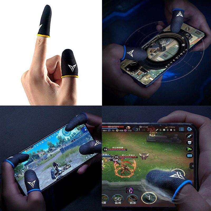 Set 2 Găng Đeo Ngón Tay Chơi Game Chống Mồ Hôi