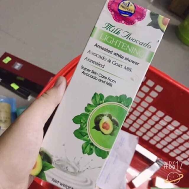 Ủ TRẮNG BƠ SỮA THÁI LAN MILK AVOCAD