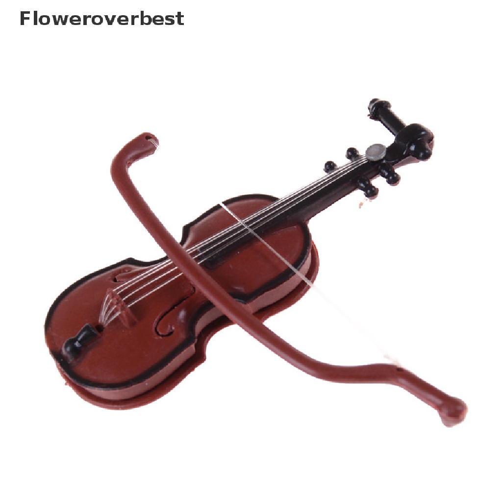 Đồ Chơi Đàn Violin Cho Búp Bê Tỉ Lệ 1: 12