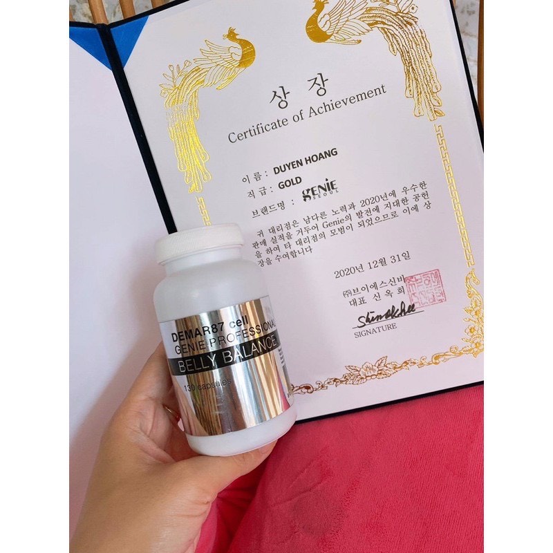 🍀 Viên huỷ m.ỡ bụng derma87 cell belly Balance genie 🍀