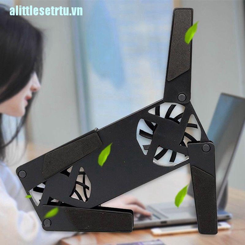 Quạt Tản Nhiệt Mini Hình Bạch Tuộc Cổng Sạc USB Có Thể Gập Lại Cho Notebook 7 "- 15"